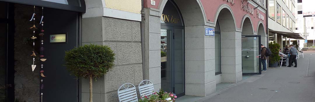 Trzecie zdjęcie kina ODEON w Bruggu, gdzie odbywaja sie występy Gości Klubu.